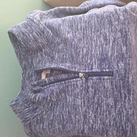 Woman Within Jackets & Blazers - ! Woman Within 2x Microfleece 1/4 Zip Fleece Jacket